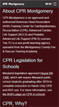Mobile Screenshot of cprmontgomery.com
